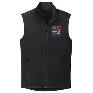 Buck Fiden I Do Not Like Your Border With No Wall Us Flag Collective Smooth Fleece Vest