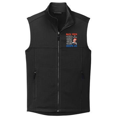 Buck Fiden I Do Not Like Your Border With No Wall Us Flag Collective Smooth Fleece Vest