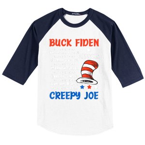 Buck Fiden I Do Not Like Your Border With No Wall Us Flag Baseball Sleeve Shirt