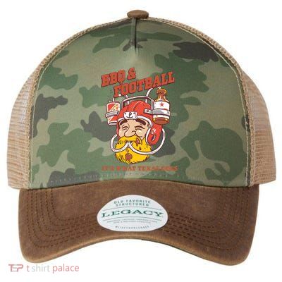 Bbq & Football ItS What Texas Does Legacy Tie Dye Trucker Hat