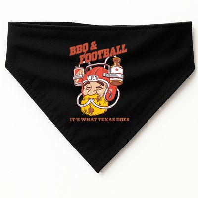 Bbq & Football ItS What Texas Does USA-Made Doggie Bandana