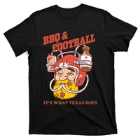 Bbq & Football ItS What Texas Does T-Shirt