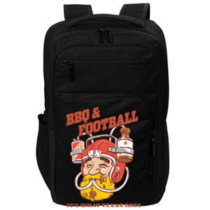 Bbq & Football ItS What Texas Does Impact Tech Backpack