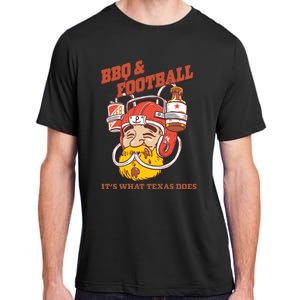 Bbq & Football ItS What Texas Does Adult ChromaSoft Performance T-Shirt