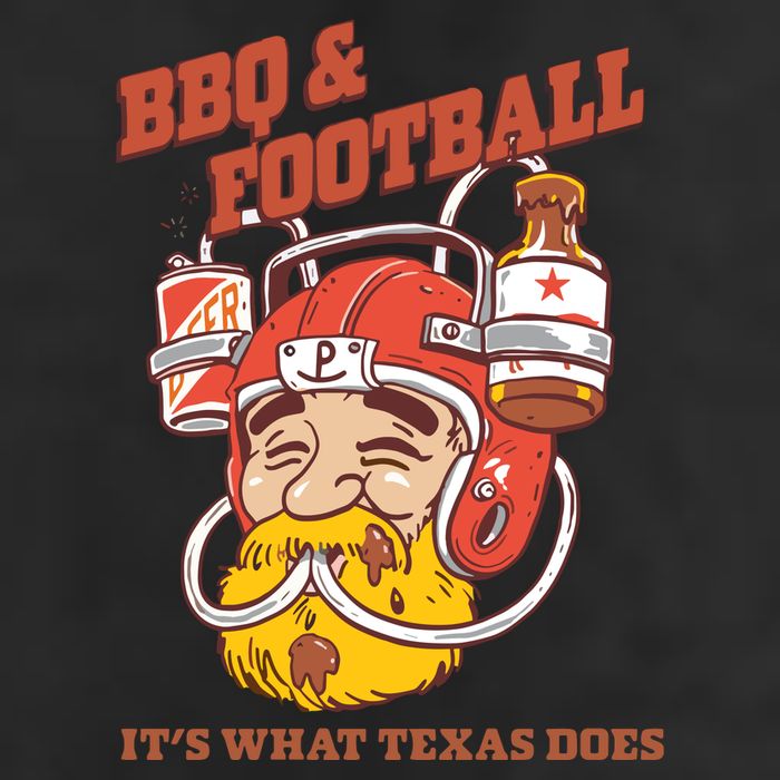Bbq & Football ItS What Texas Does 11oz C Handle Ceramic Mug