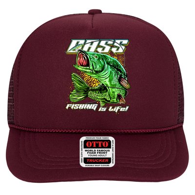 Bass Fishing Is Life Trucker Hat
