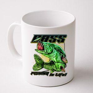 Bass Fishing Is Life Coffee Mug