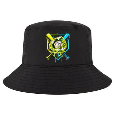 Baseball  For Ice Cream Cute Baseball 2 Gift Cool Comfort Performance Bucket Hat