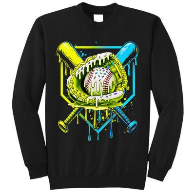 Baseball  For Ice Cream Cute Baseball 2 Gift Sweatshirt