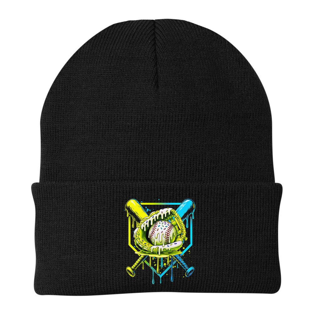 Baseball  For Ice Cream Cute Baseball 2 Gift Beanie
