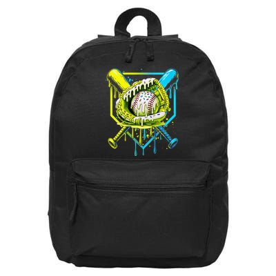 Baseball  For Ice Cream Cute Baseball 2 Gift 16 in Basic Backpack