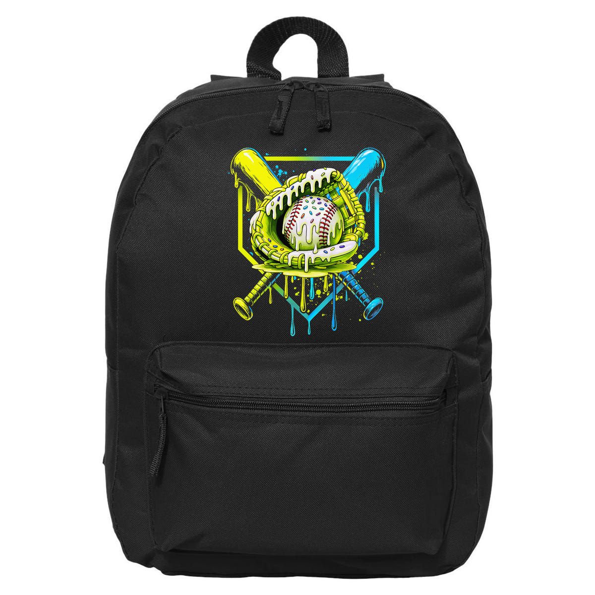 Baseball  For Ice Cream Cute Baseball 2 Gift 16 in Basic Backpack