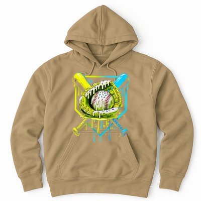 Baseball  For Ice Cream Cute Baseball 2 Gift Hoodie