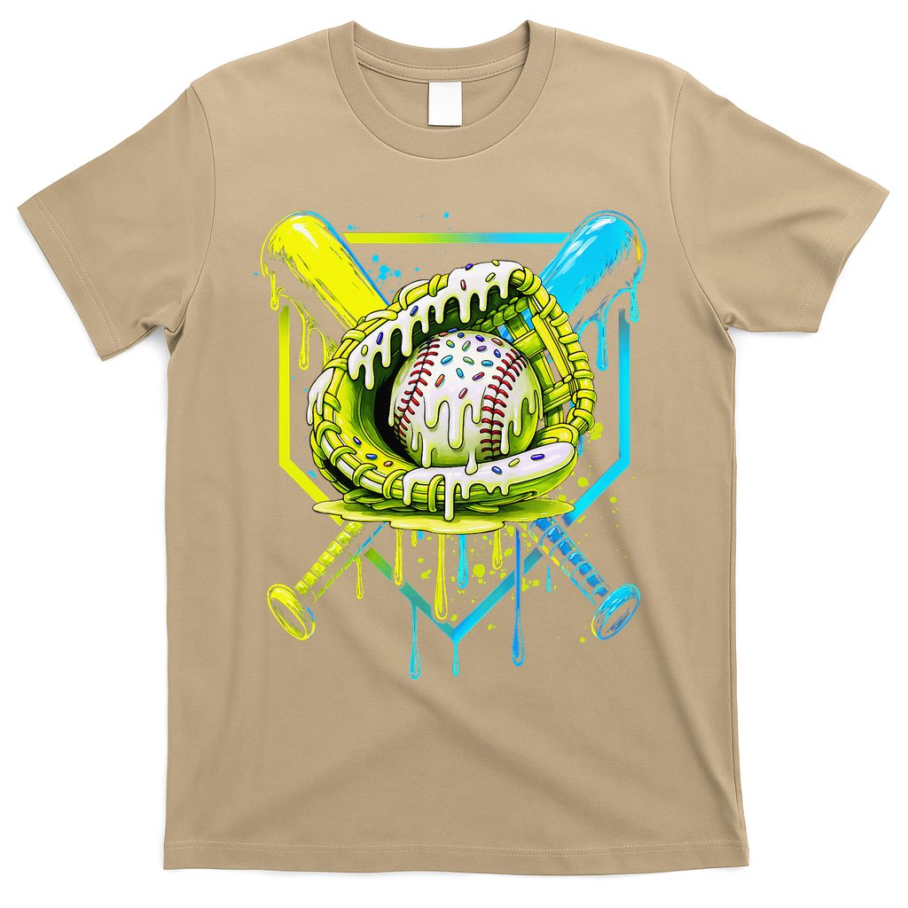 Baseball  For Ice Cream Cute Baseball 2 Gift T-Shirt