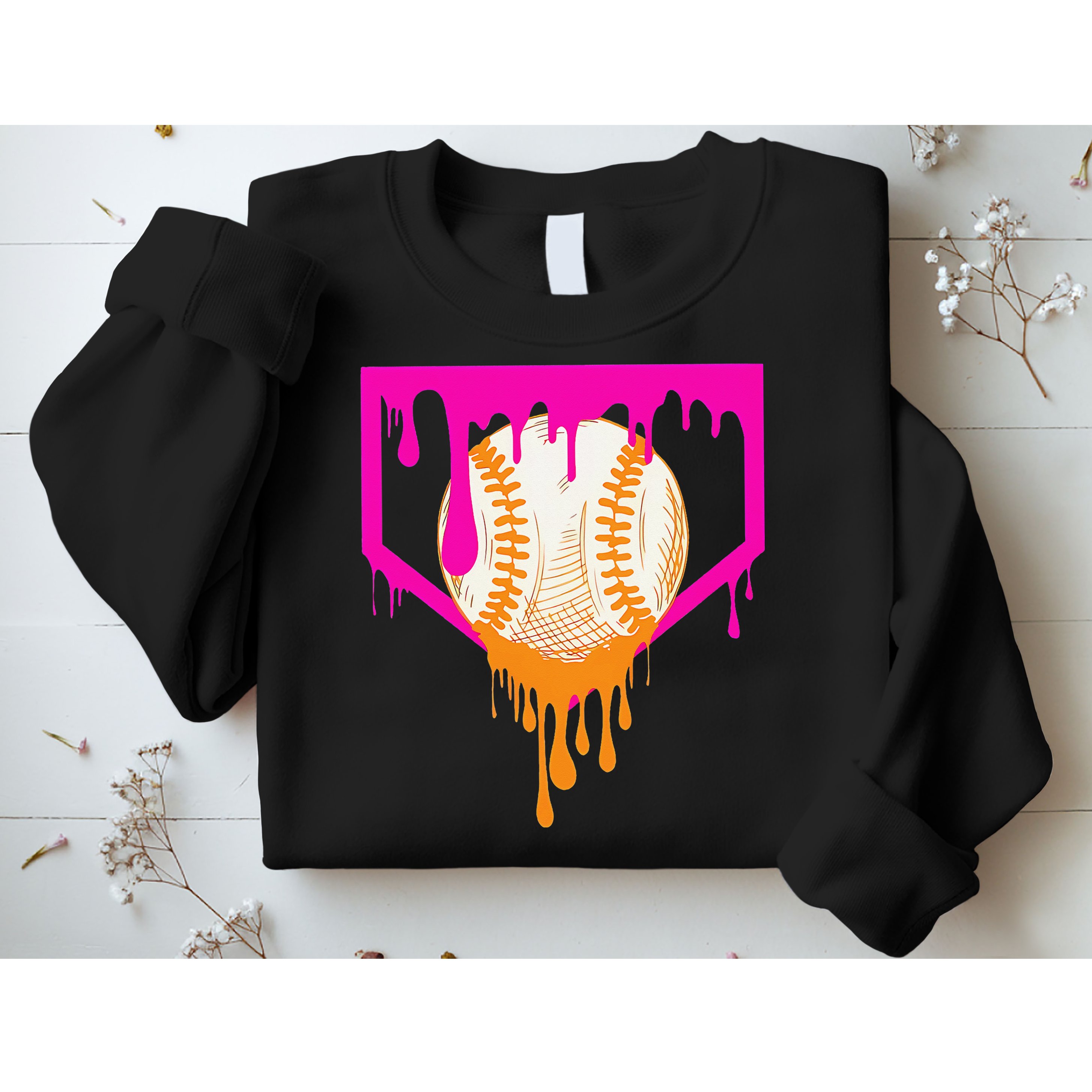 Baseball For Ice Cream Cute Baseball 1 Gift Sweatshirt