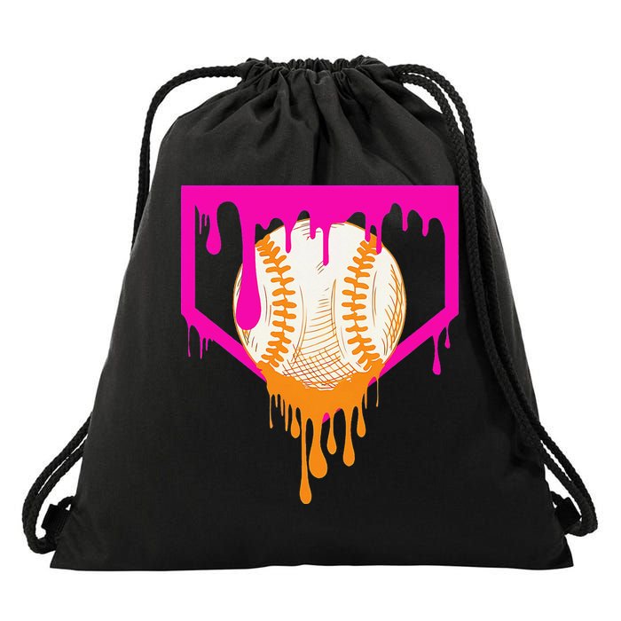 Baseball For Ice Cream Cute Baseball 1 Gift Drawstring Bag