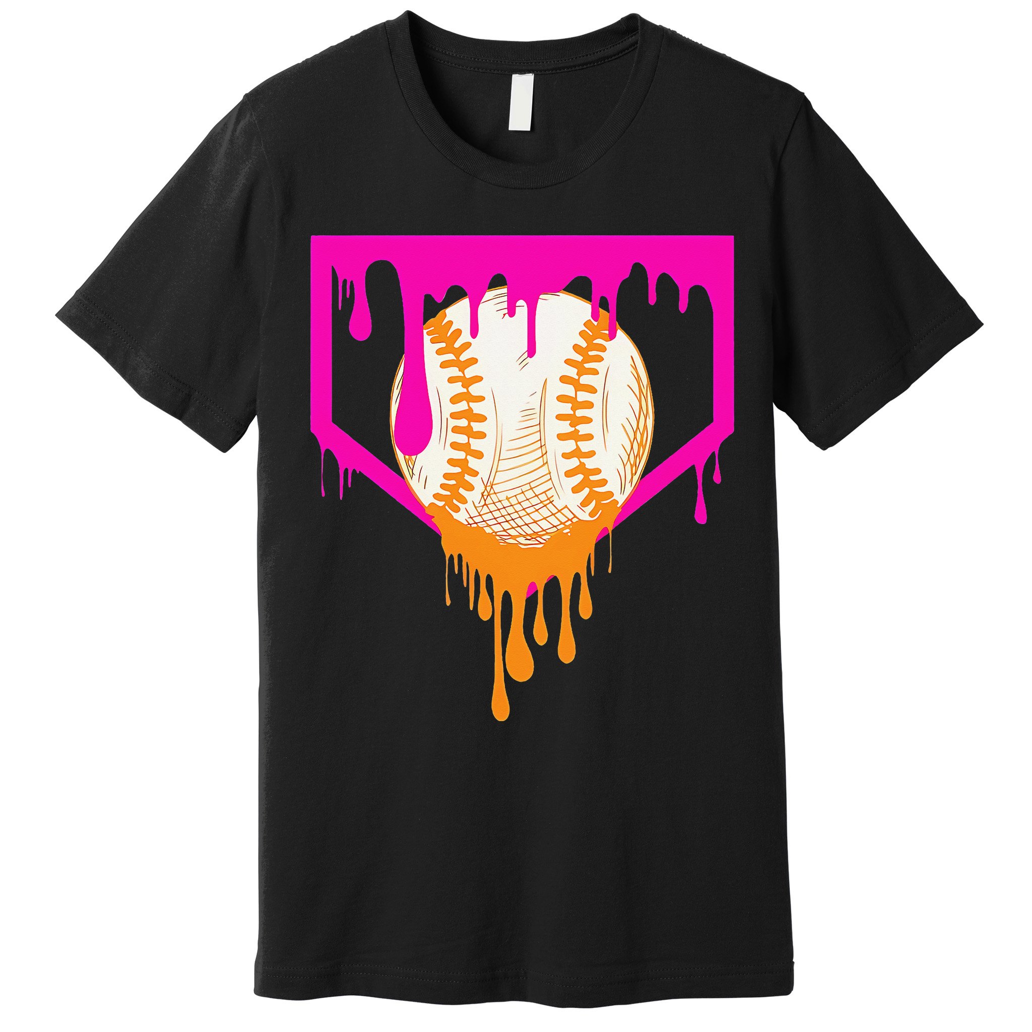 Baseball For Ice Cream Cute Baseball 1 Gift Premium T-Shirt