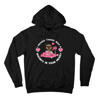 Boba Fett I Heard There Was A Bounty On Your Heart Tall Hoodie