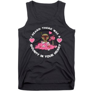 Boba Fett I Heard There Was A Bounty On Your Heart Tank Top