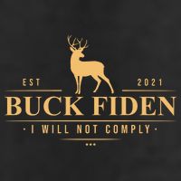 Buck Fiden I Will Not Comply Deer Golf Towel