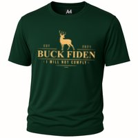 Buck Fiden I Will Not Comply Deer Cooling Performance Crew T-Shirt