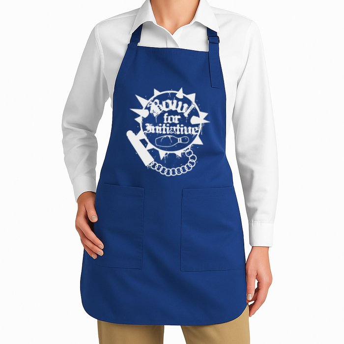 Bowl For Initiative Flail Rpg Full-Length Apron With Pockets