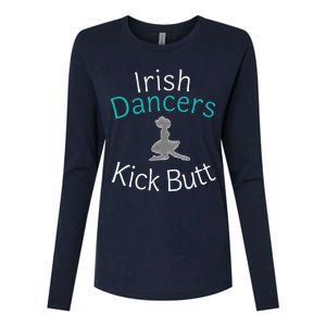 Best Funny Irish Dancers Kick Butt Girl Gift Womens Cotton Relaxed Long Sleeve T-Shirt