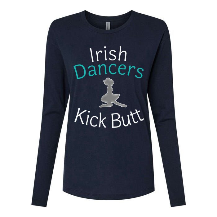 Best Funny Irish Dancers Kick Butt Girl Gift Womens Cotton Relaxed Long Sleeve T-Shirt