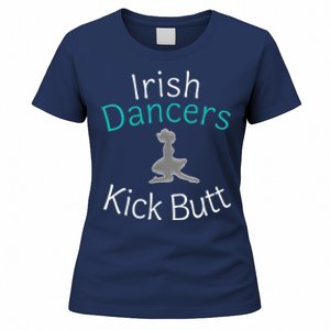 Best Funny Irish Dancers Kick Butt Girl Gift Women's T-Shirt