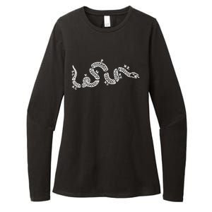 Benjamin Franklin Join Or Die Snake 1754 Revolution Gift Womens CVC Long Sleeve Shirt