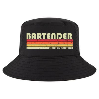 BARTENDER Funny Job Title Profession Birthday Worker Idea Cool Comfort Performance Bucket Hat