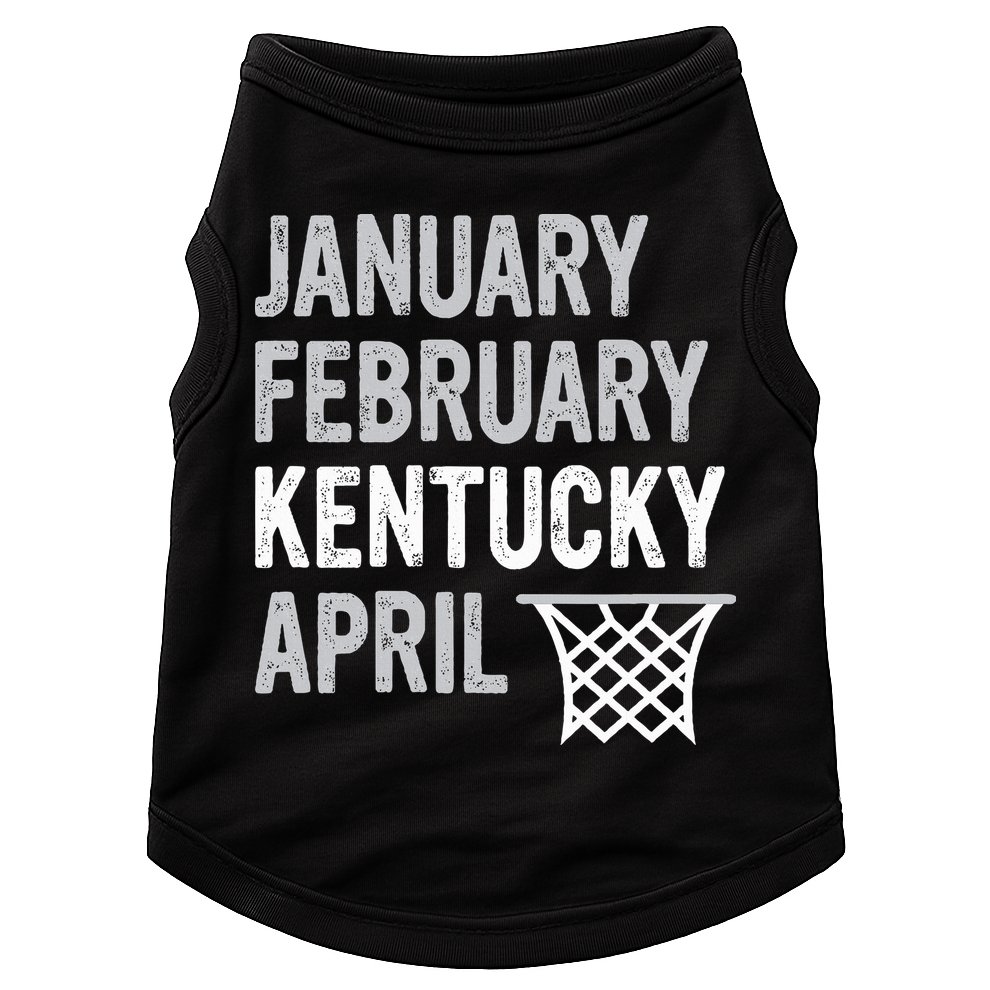 Basketball Fan  January February Kentucky April  Doggie Tank