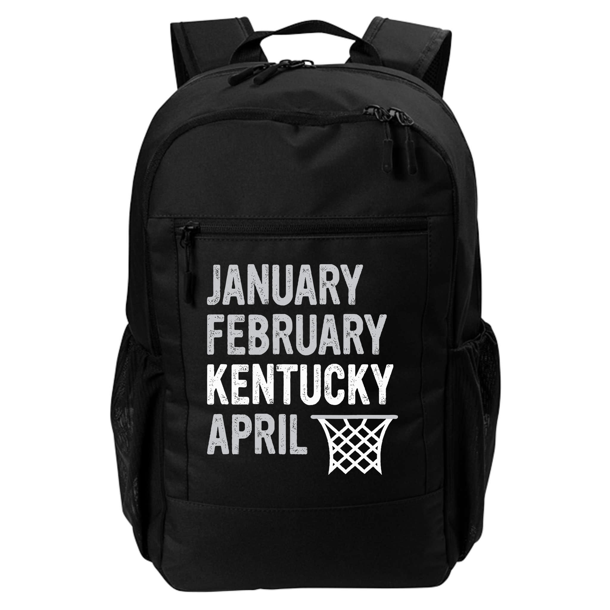 Basketball Fan  January February Kentucky April  Backpack