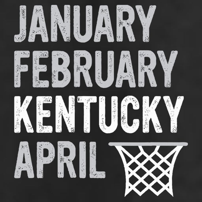 Basketball Fan  January February Kentucky April  Beanie