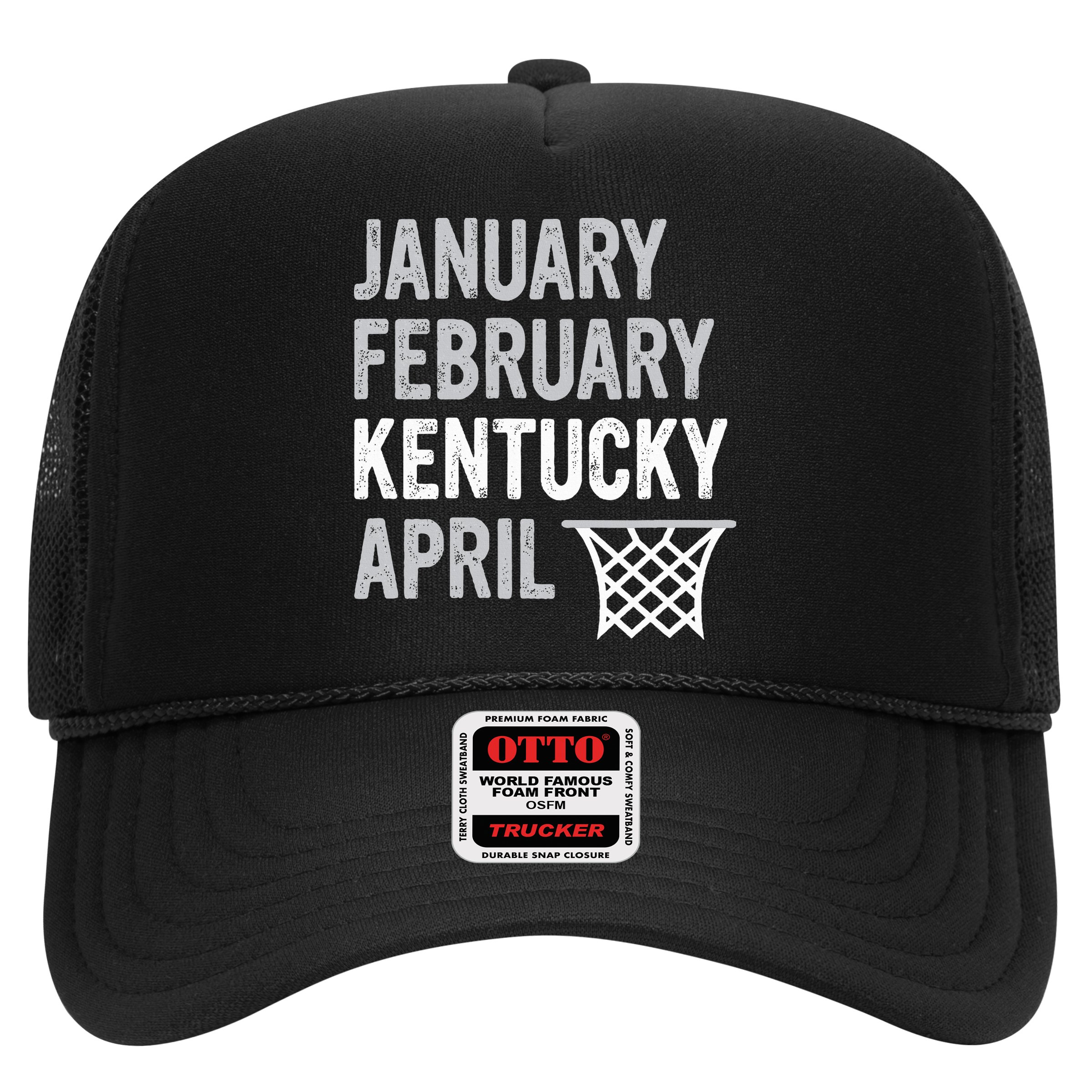 Basketball Fan  January February Kentucky April  Hat