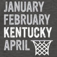 Basketball Fan  January February Kentucky April  Vector Backpack