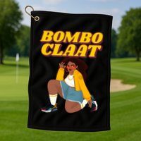 Bomboclaat Funny Jamaican Tiktok Twitter Trending Meme Golf Towel