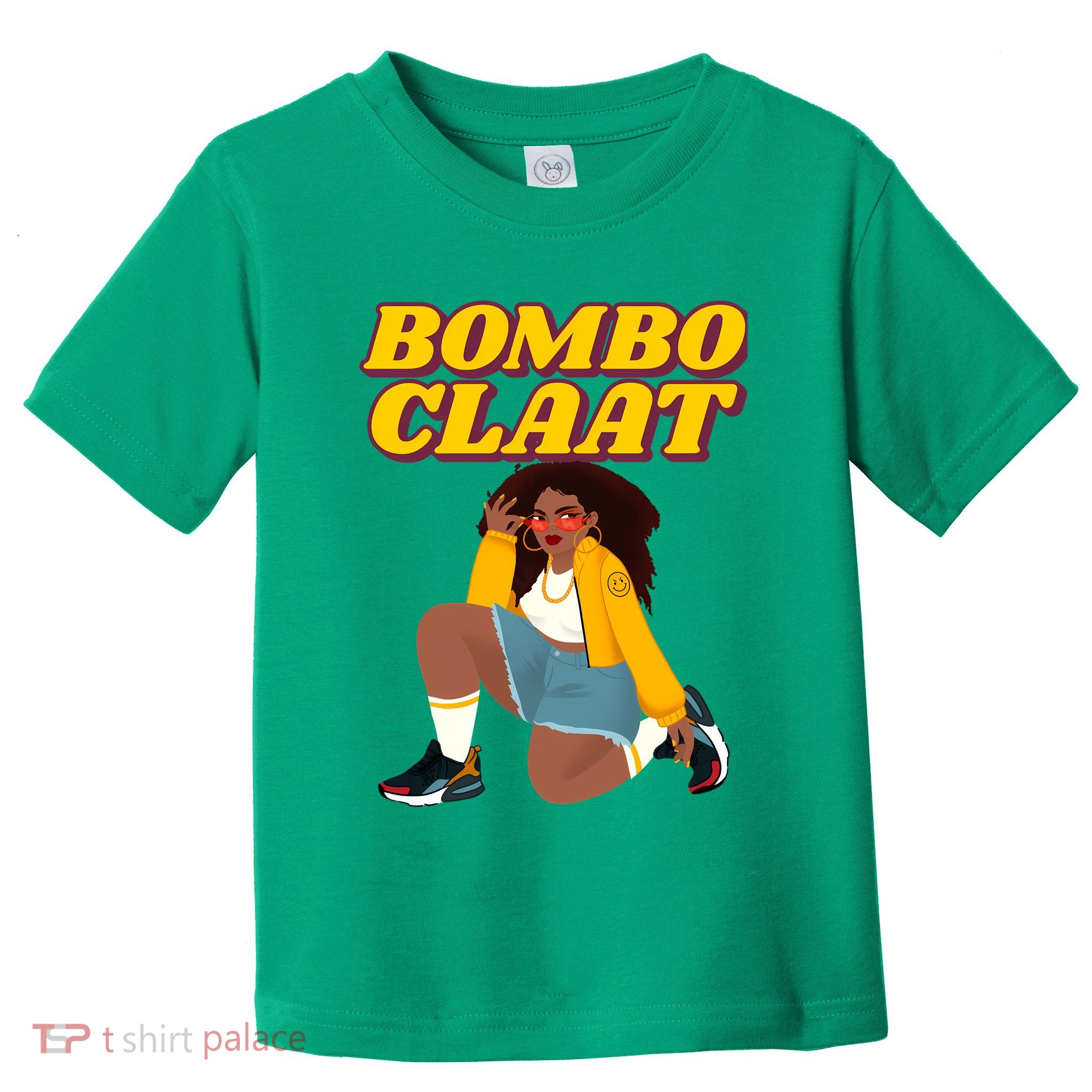 Bomboclaat Funny Jamaican Tiktok Twitter Trending Meme Toddler T-Shirt