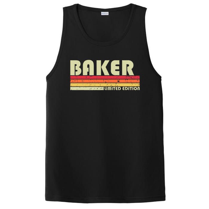 Baker Funny Job Title Profession Birthday Worker Idea PosiCharge Competitor Tank