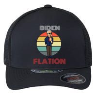 Biden Flation Joe Biden Sunset Flexfit Unipanel Trucker Cap