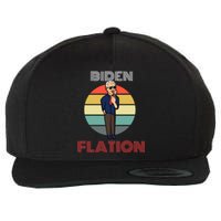 Biden Flation Joe Biden Sunset Wool Snapback Cap