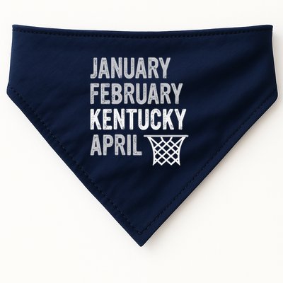Basketball Fan January February Kentucky April USA-Made Doggie Bandana