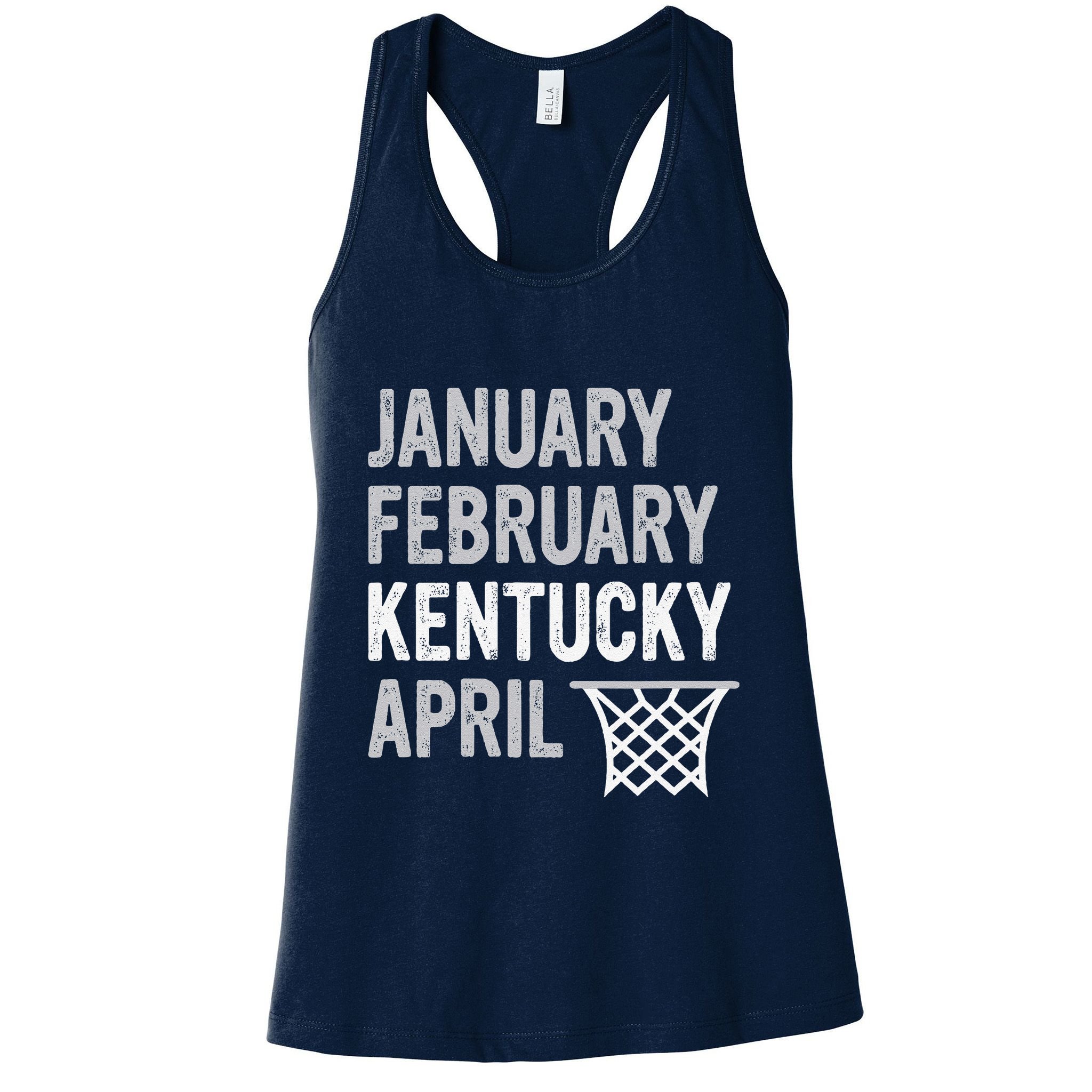 Basketball Fan January February Kentucky April Womens Tank Top