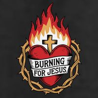 Burning For Jesus Heart Hat
