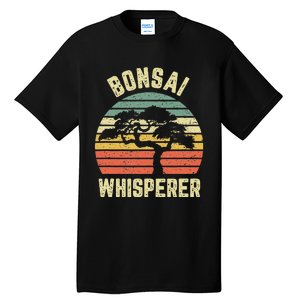 Bonsai Funny Japanese Bonsai Tree Whisperer Gift Tall T-Shirt