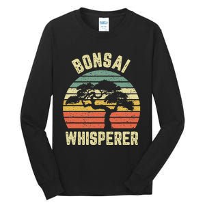 Bonsai Funny Japanese Bonsai Tree Whisperer Gift Tall Long Sleeve T-Shirt