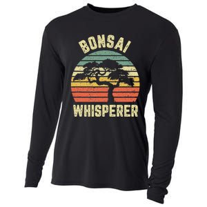 Bonsai Funny Japanese Bonsai Tree Whisperer Gift Cooling Performance Long Sleeve Crew