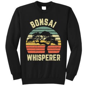 Bonsai Funny Japanese Bonsai Tree Whisperer Gift Tall Sweatshirt