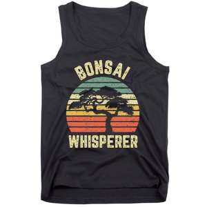 Bonsai Funny Japanese Bonsai Tree Whisperer Gift Tank Top