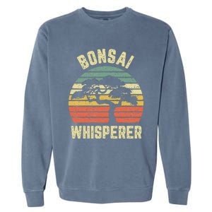 Bonsai Funny Japanese Bonsai Tree Whisperer Gift Garment-Dyed Sweatshirt